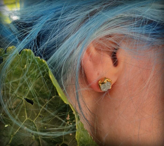 Akvamarinų auskarai – Paveikslėlis 2