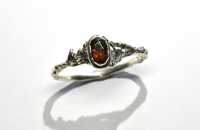 Smulkus žiedas su opalu - Image 3