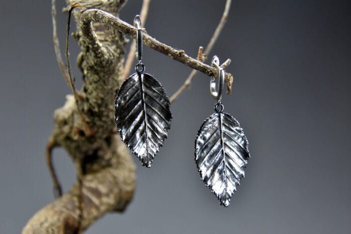 Botaniniai auskarai – Paveikslėlis 1