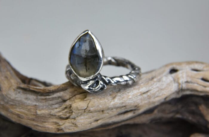 Labradorito žiedas – Paveikslėlis 3