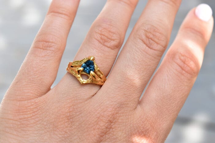 Topazo žiedas – Paveikslėlis 1