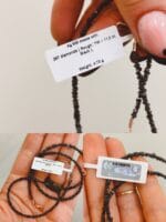 Juodų deimantų vėrinys – Paveikslėlis 5