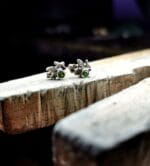 Nedideli tsavoritų auskarai - Image 2