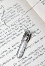 Sidabrinis kalnų krištolo pakabukas – Paveikslėlis 2