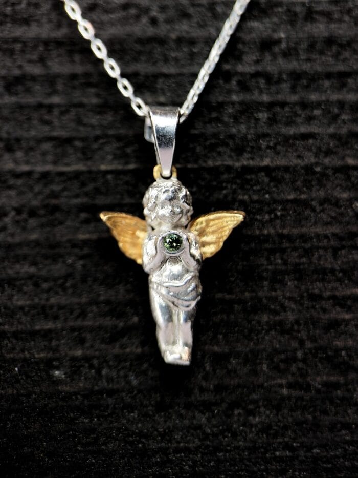 Dangiškasis globėjas su žaliu deimantu - Image 2