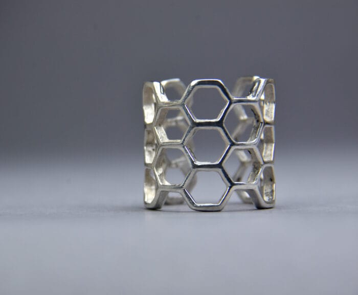 Sidabrinis korio žiedas – Paveikslėlis 2