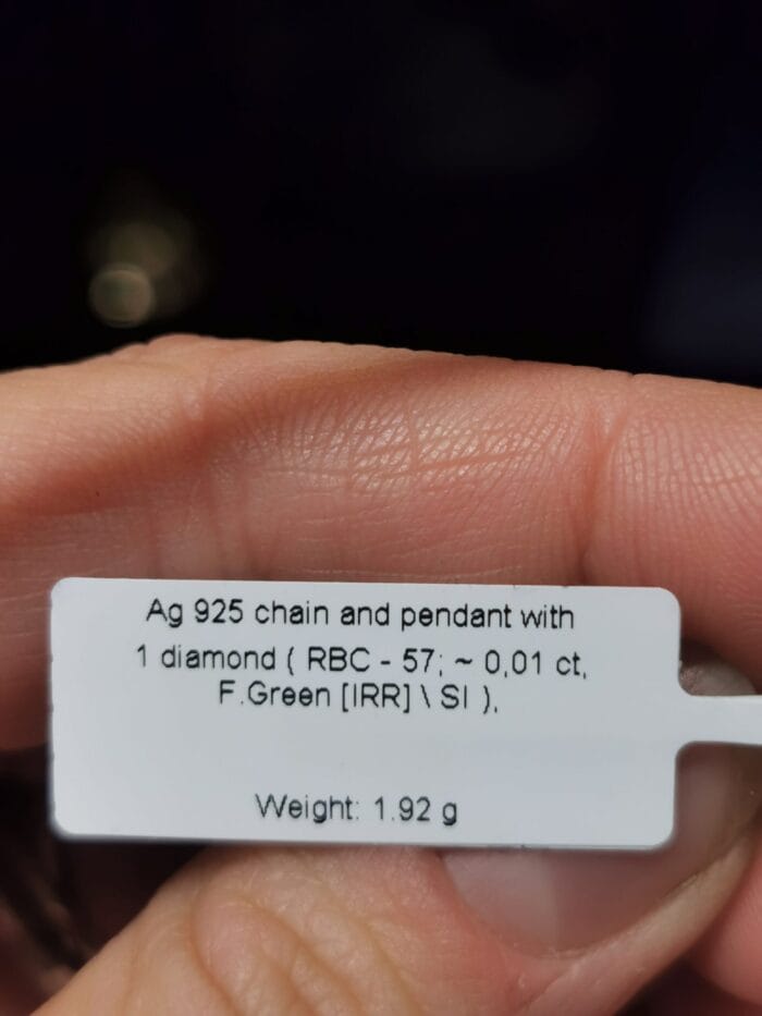 Dangiškasis globėjas su žaliu deimantu - Image 3