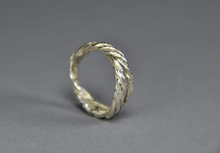 Sidabrinis žiedas Simit – Paveikslėlis 3