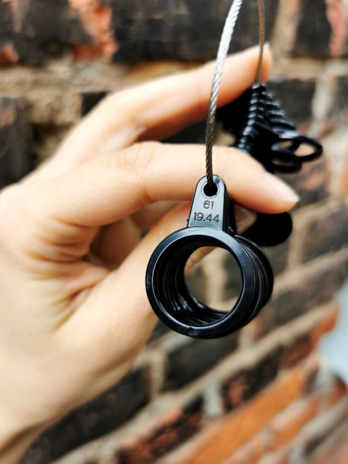 Žiedų dydžių matuoklis - Image 2