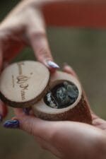 Rankų darbo medinė dėžutė